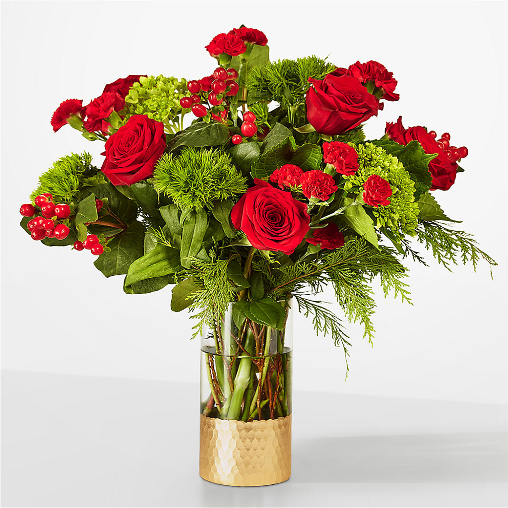 Plaid Throw Bouquet – Blossom Street Florist, Lauderhill FL