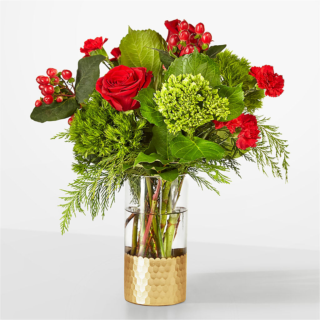 Plaid Throw Bouquet – Blossom Street Florist, Lauderhill FL