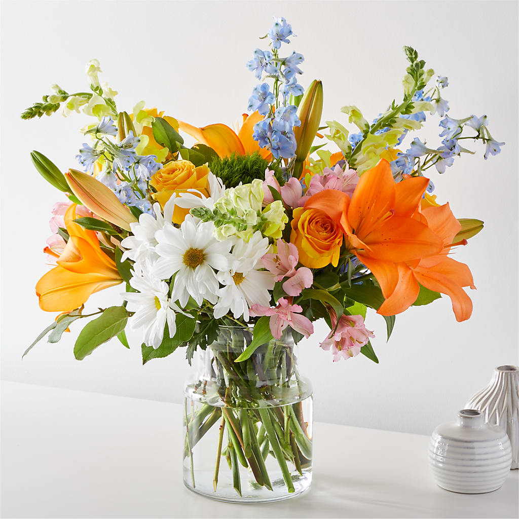 Sun Salutation Bouquet – Blossom Street Florist, Lauderhill FL
