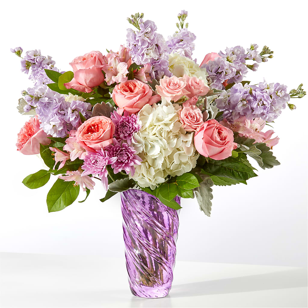 Silver Lining Bouquet – Blossom Street Florist, Lauderhill FL