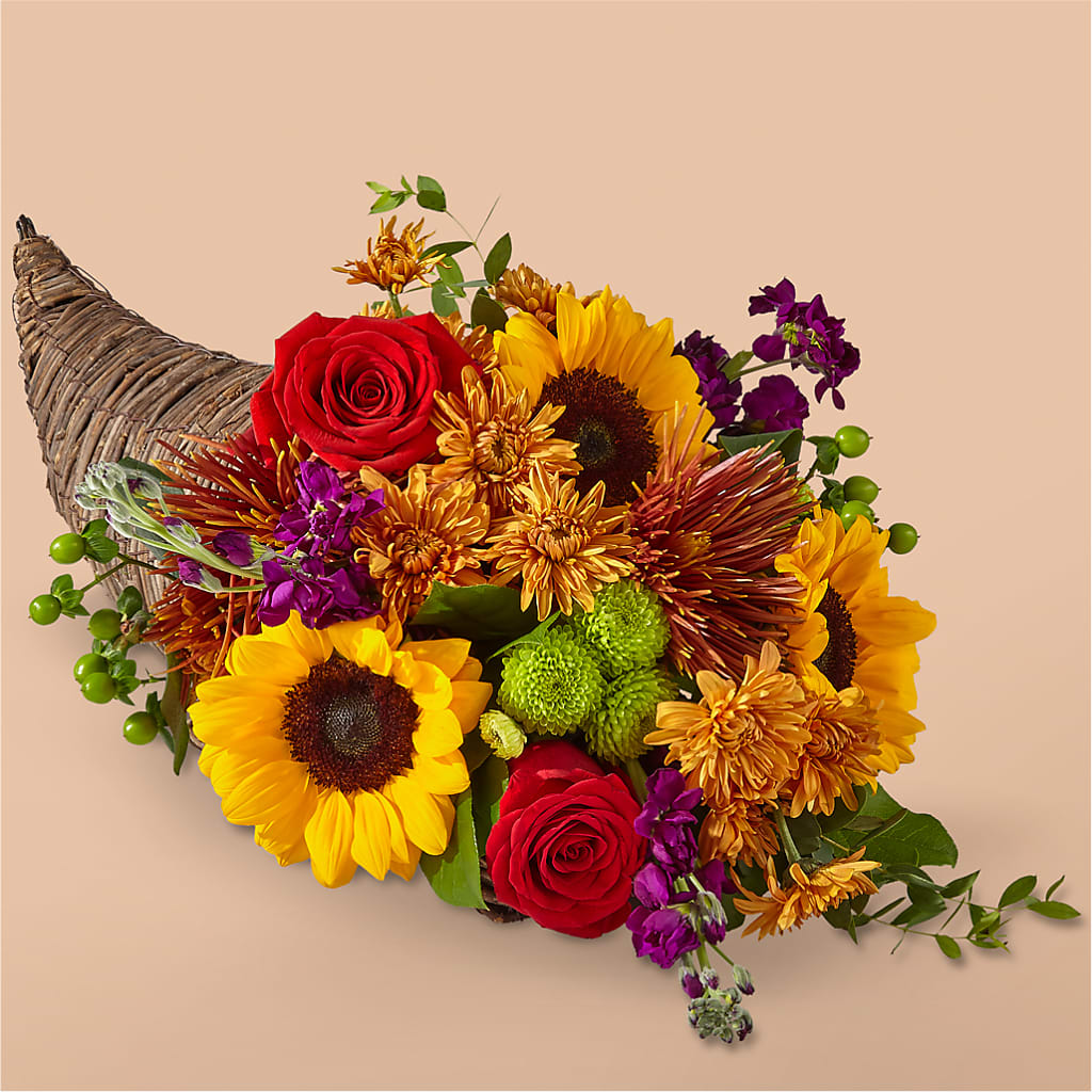 Friendsgiving Cornucopia – Blossom Street Florist, Lauderhill FL
