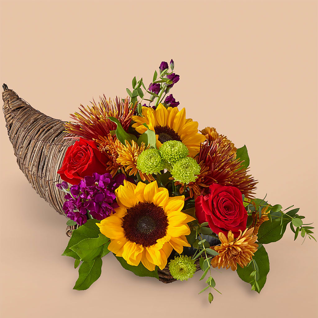 Friendsgiving Cornucopia – Blossom Street Florist, Lauderhill FL