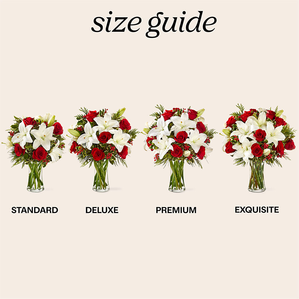 Sparkling Snowflakes Bouquet – Blossom Street Florist, Lauderhill FL