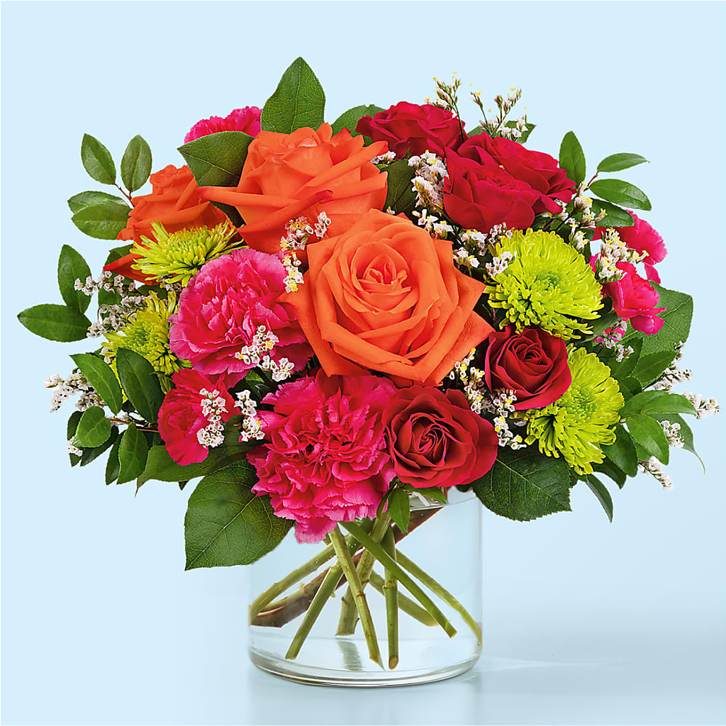 Colorful Carnival Bouquet – Blossom Street Florist, Lauderhill FL