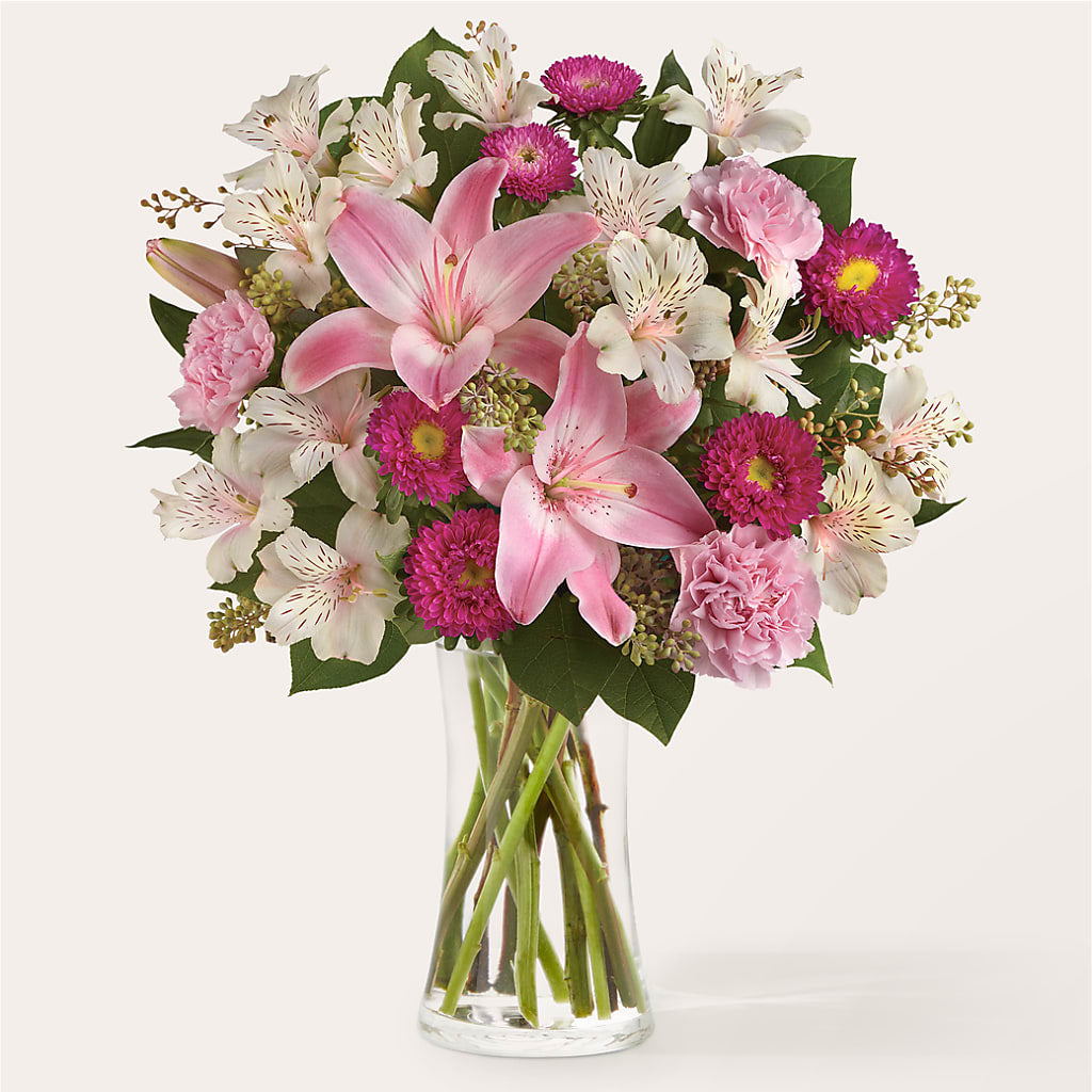 Feeling Fuchsia Bouquet – Blossom Street Florist, Lauderhill FL