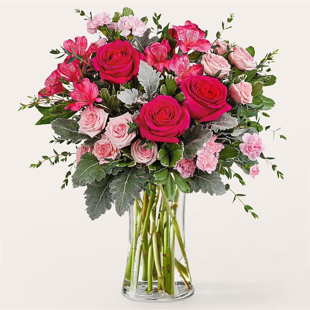 Tickled Pink Bouquet – Blossom Street Florist, Lauderhill FL