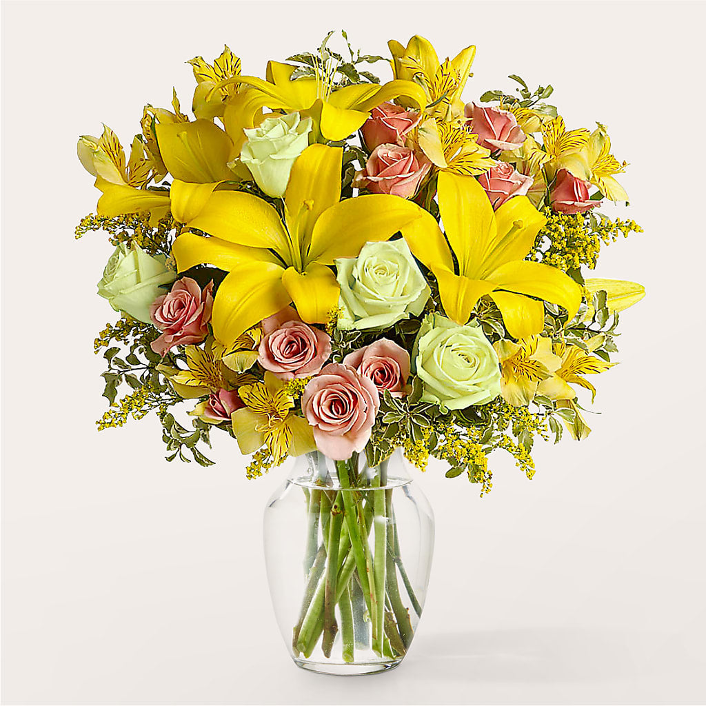 Sunburst Bouquet – Blossom Street Florist, Lauderhill FL