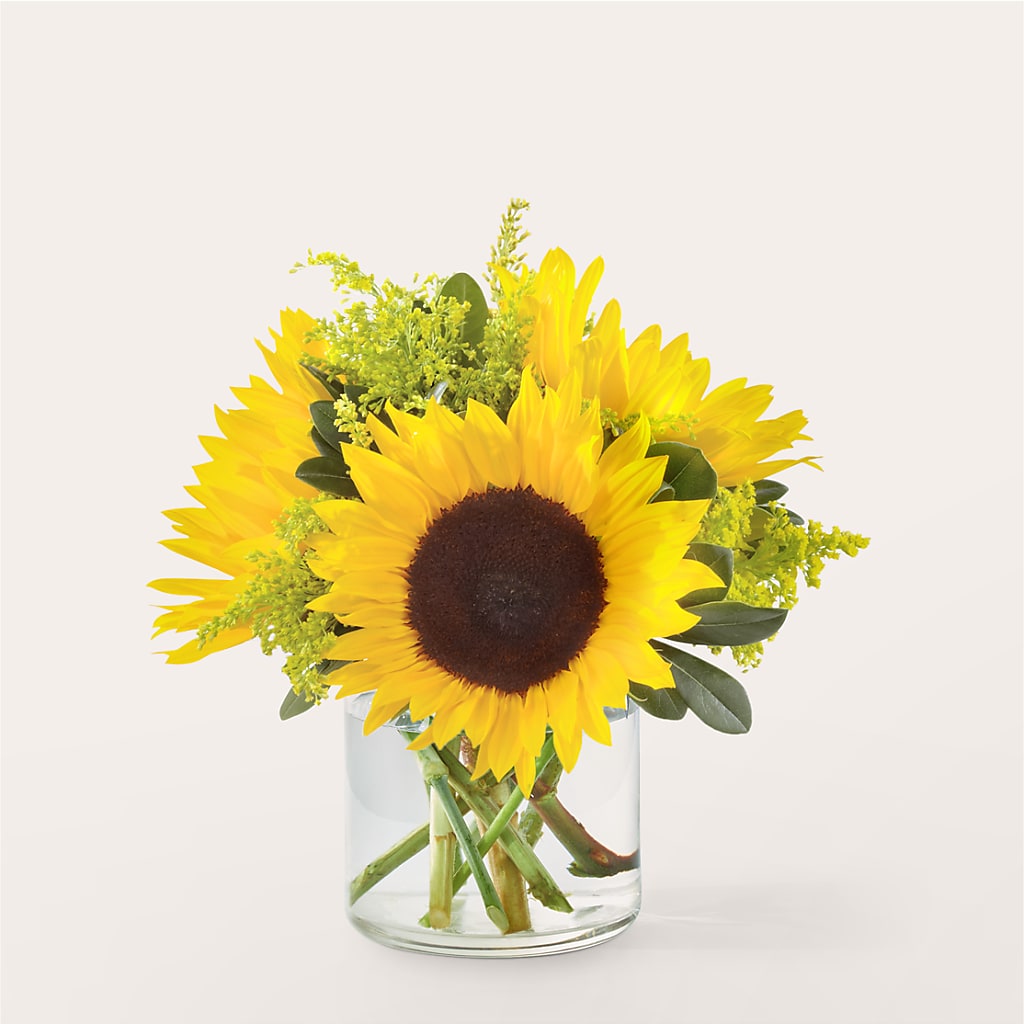 Beaming Sunflower Bouquet – Blossom Street Florist, Lauderhill FL