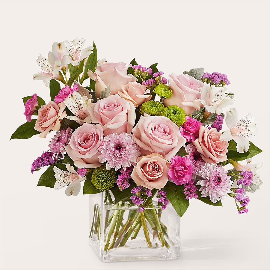 Pink Suede Bouquet – Blossom Street Florist, Lauderhill FL