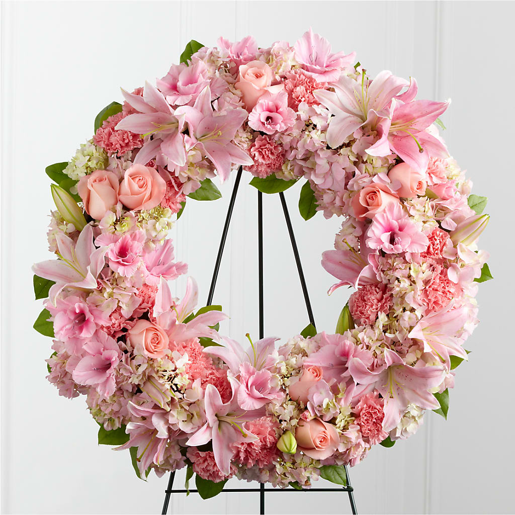 Loving Remembrance Wreath – Blossom Street Florist, Lauderhill FL