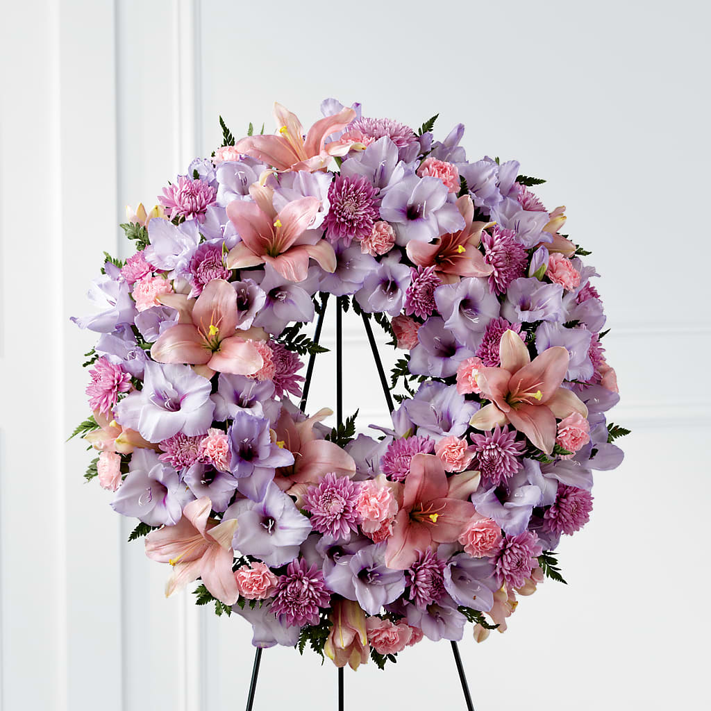 Beloved Friend Wreath – Blossom Street Florist, Lauderhill FL
