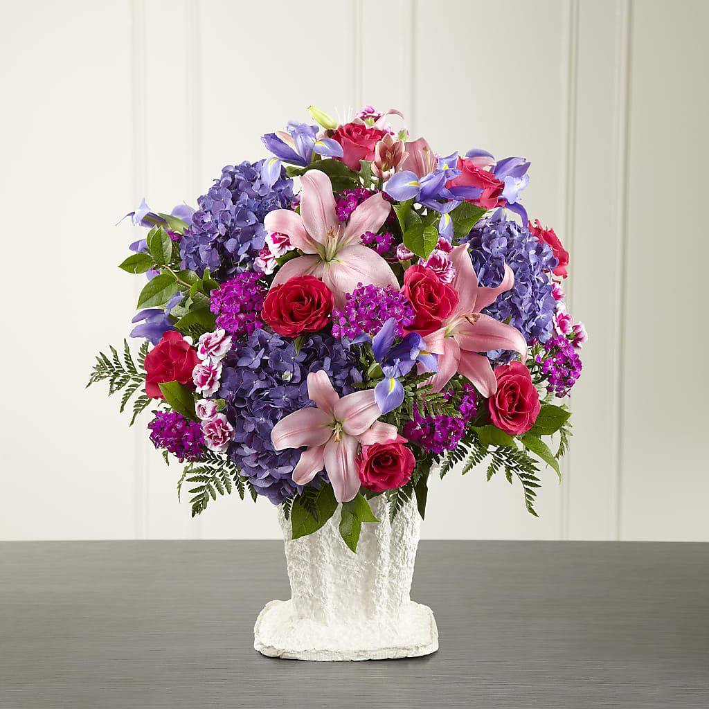 We Fondly Remember Arrangement – Blossom Street Florist, Lauderhill FL