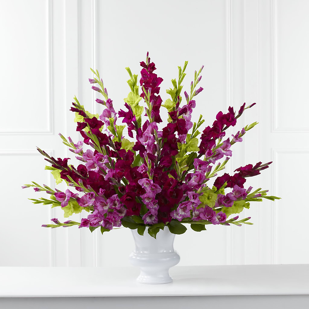 Solemn Offering Arrangement – Blossom Street Florist, Lauderhill FL