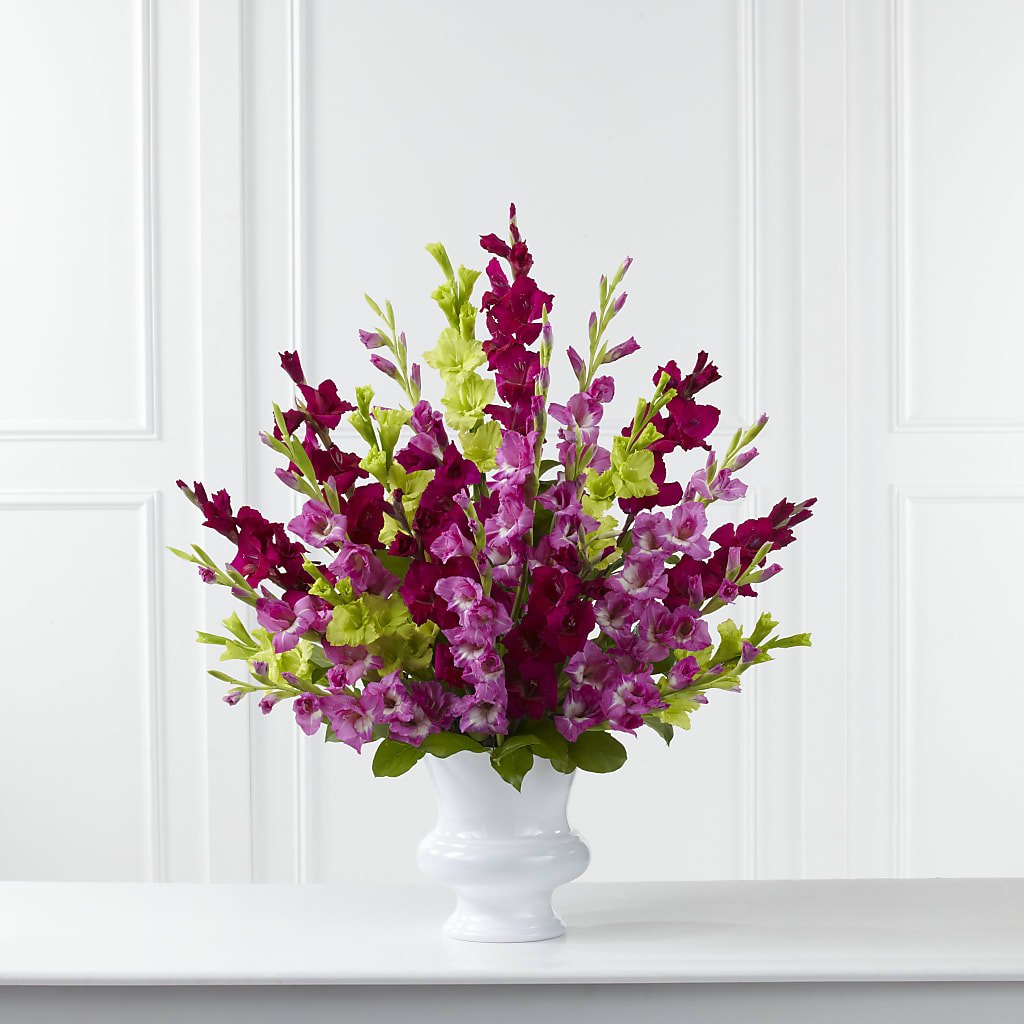 Solemn Offering Arrangement – Blossom Street Florist, Lauderhill FL
