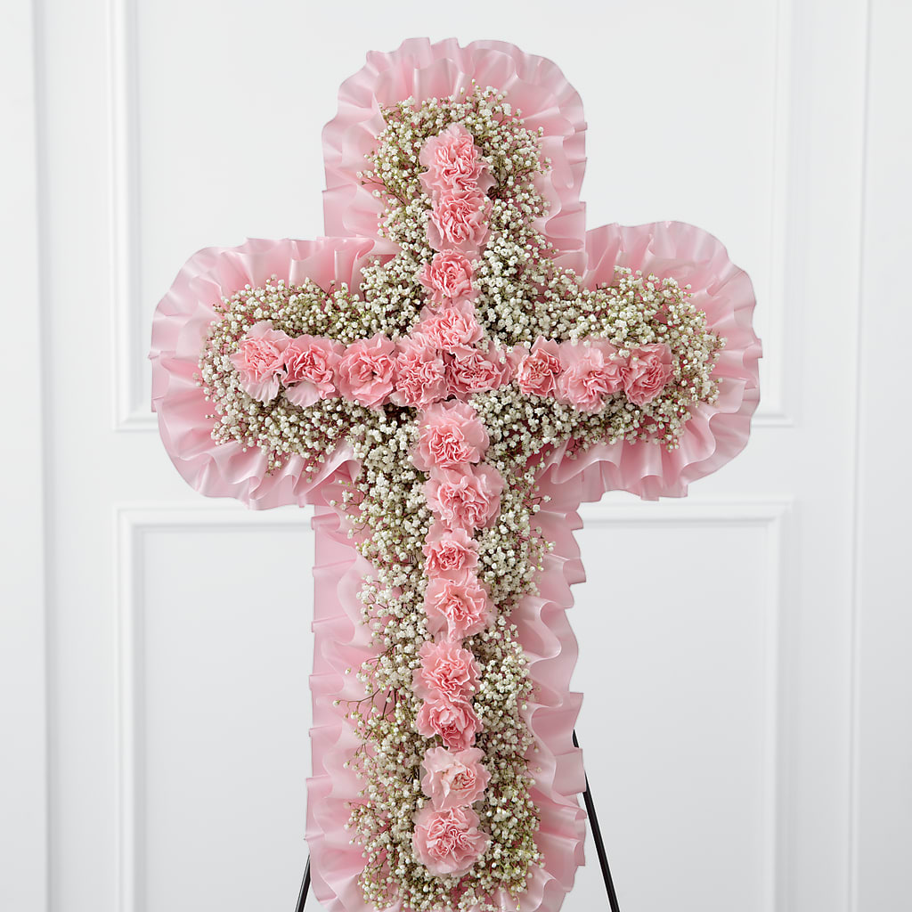 Angel's Cross Easel – Blossom Street Florist, Lauderhill FL