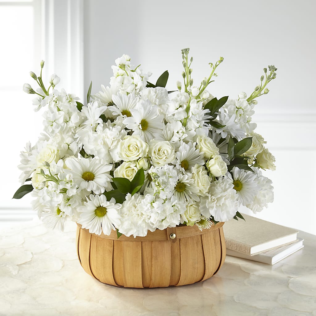 Graceful Garden Basket – Blossom Street Florist, Lauderhill FL