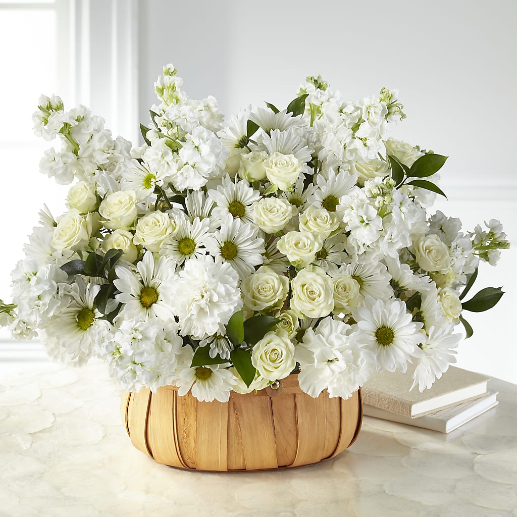 Graceful Garden Basket – Blossom Street Florist, Lauderhill FL