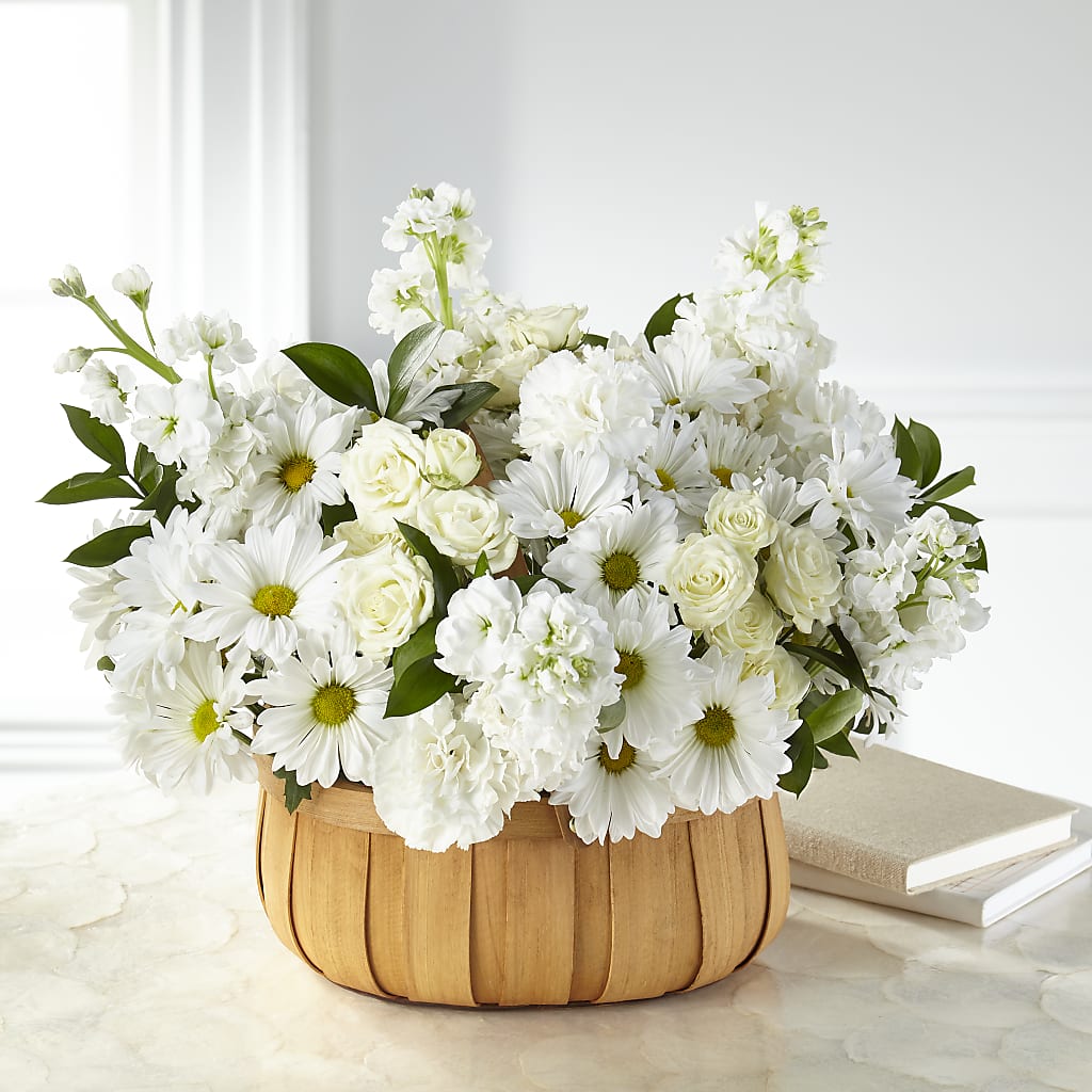 Graceful Garden Basket – Blossom Street Florist, Lauderhill FL