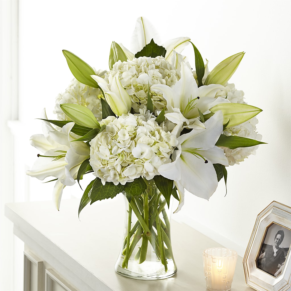 Compassionate Lily Bouquet – Blossom Street Florist, Lauderhill FL