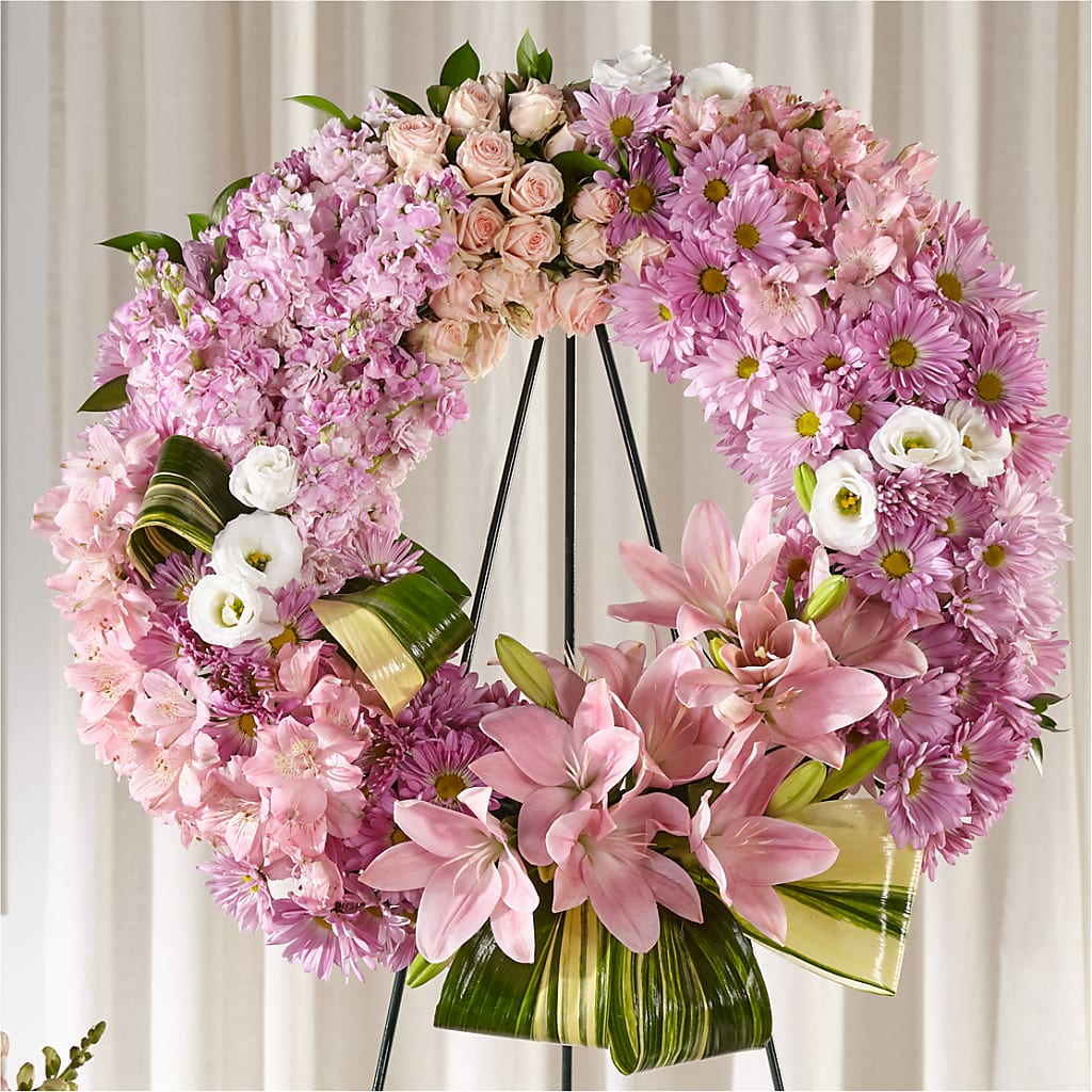 Gift of Warmth Wreath – Blossom Street Florist, Lauderhill FL
