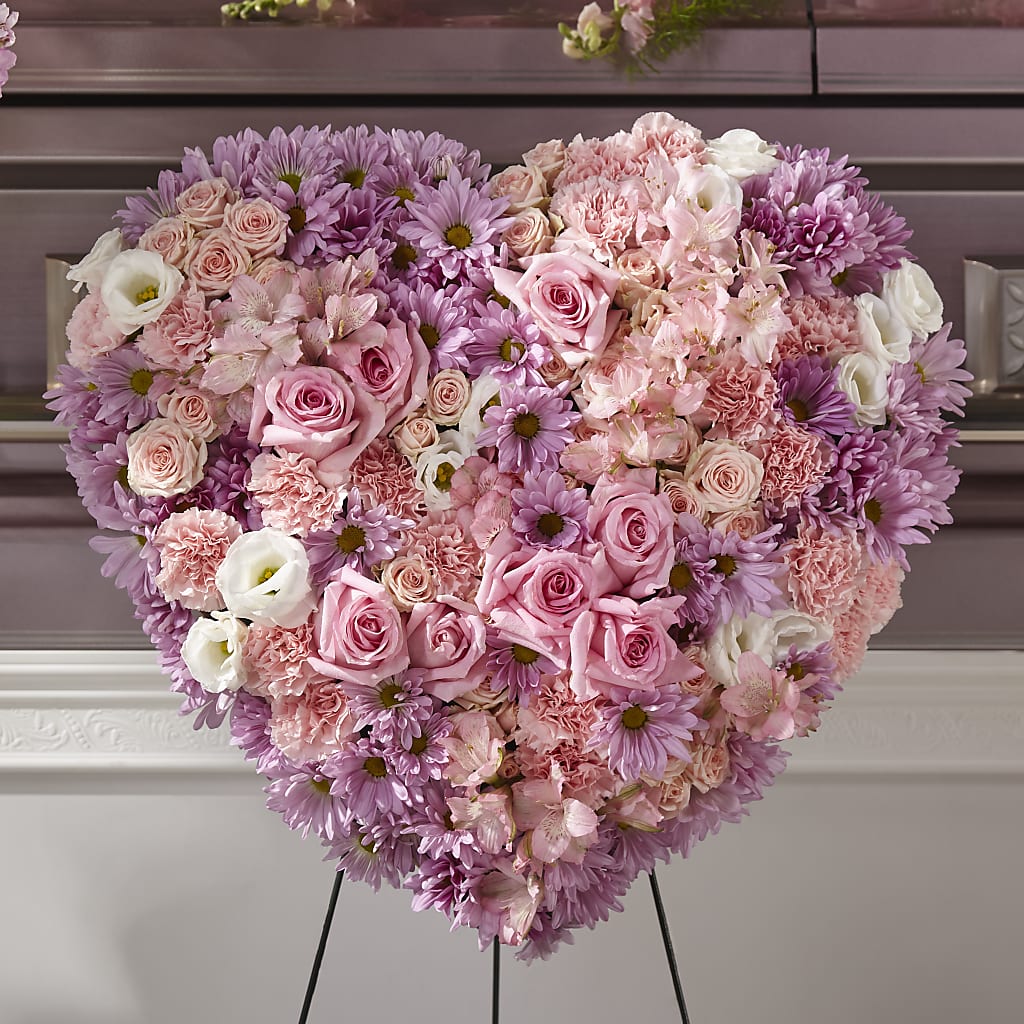 Heaven's Light Heart – Blossom Street Florist, Lauderhill FL