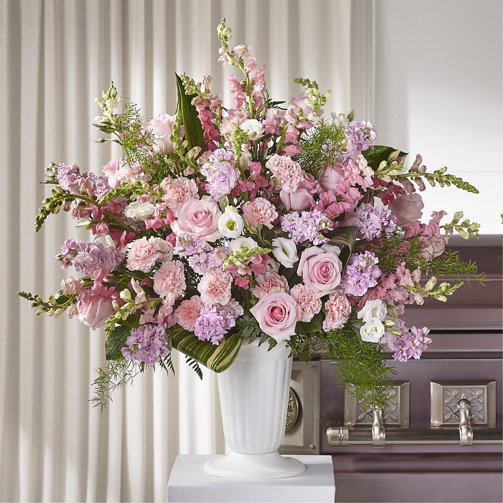 Divine Comfort Arrangement – Blossom Street Florist, Lauderhill FL