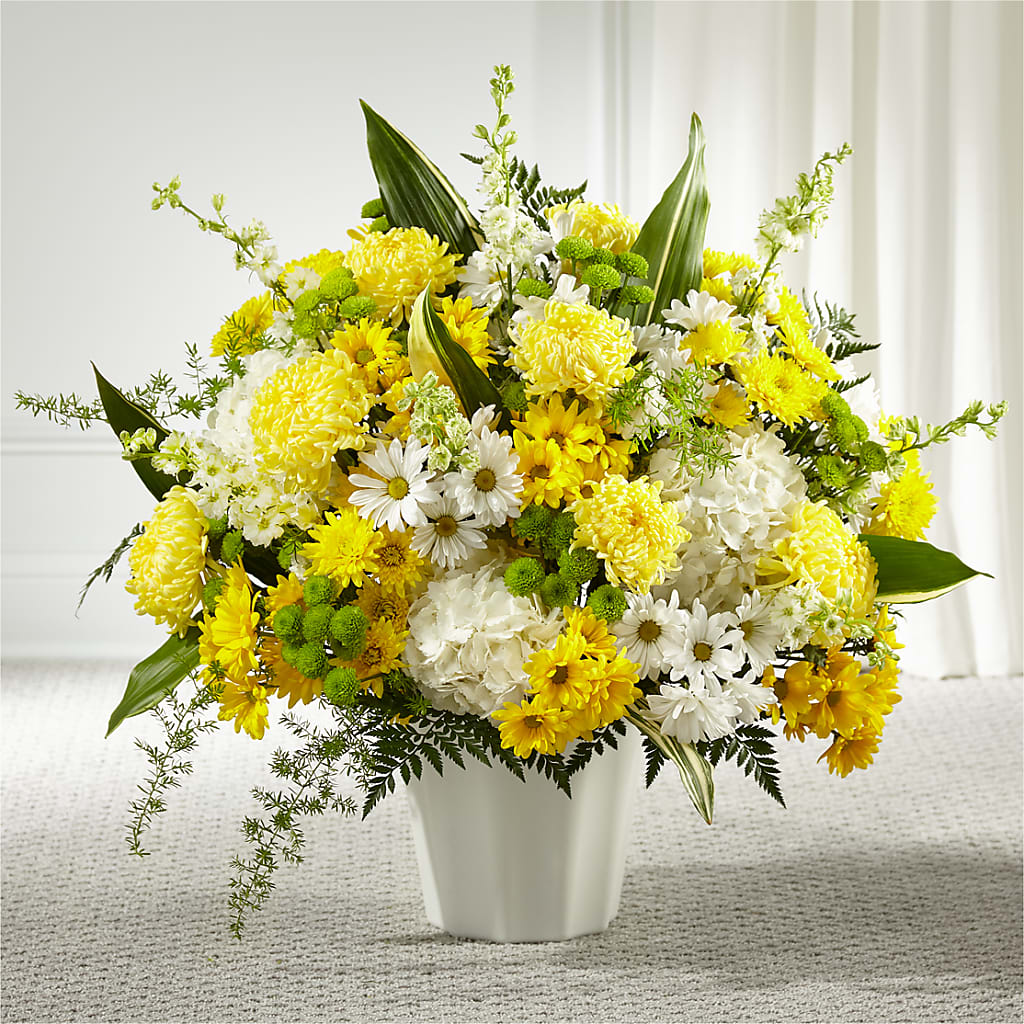 Unity & Grace Floor Basket – Blossom Street Florist, Lauderhill FL