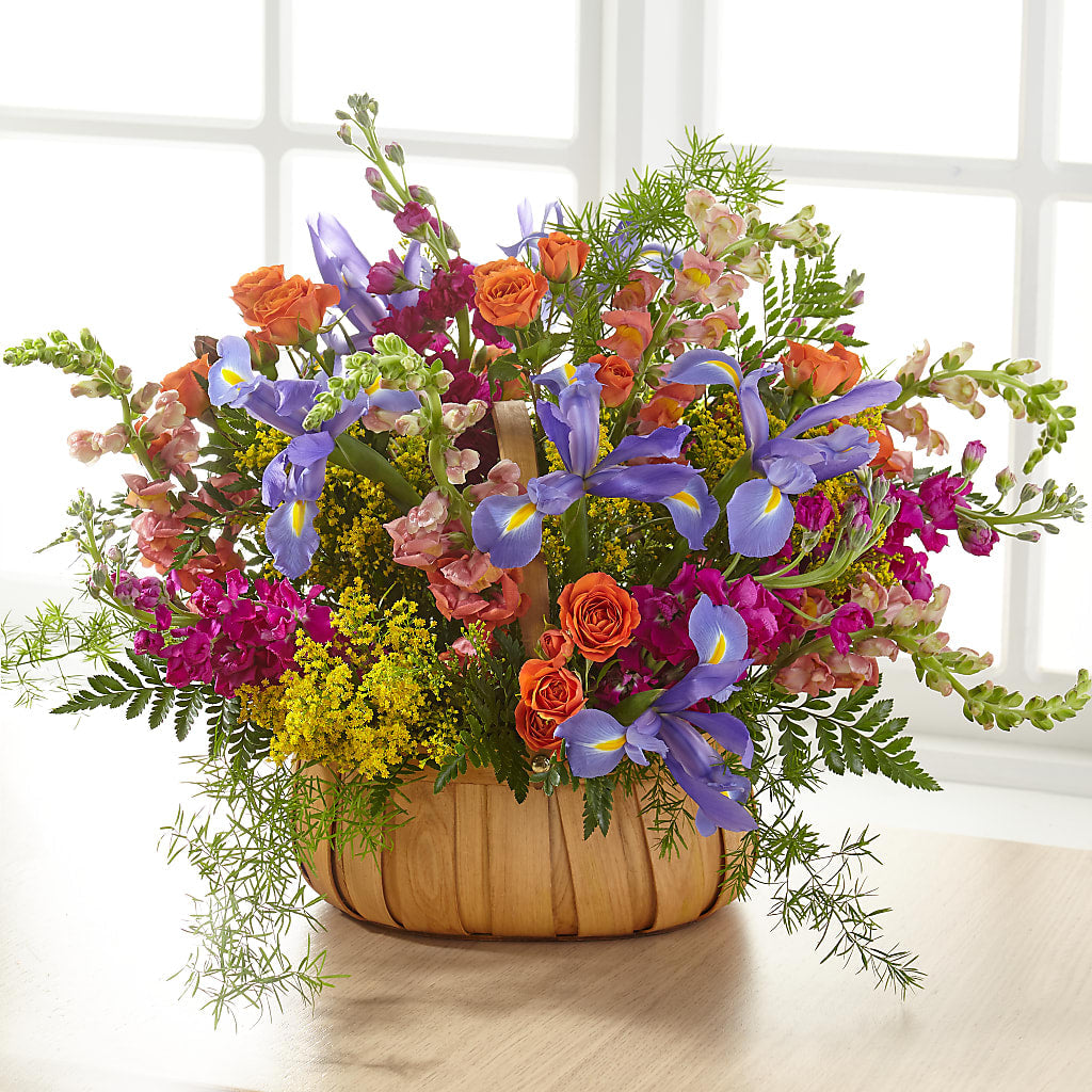 Garden of Life Basket – Blossom Street Florist, Lauderhill FL