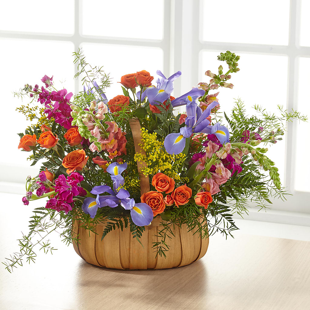 Garden of Life Basket – Blossom Street Florist, Lauderhill FL