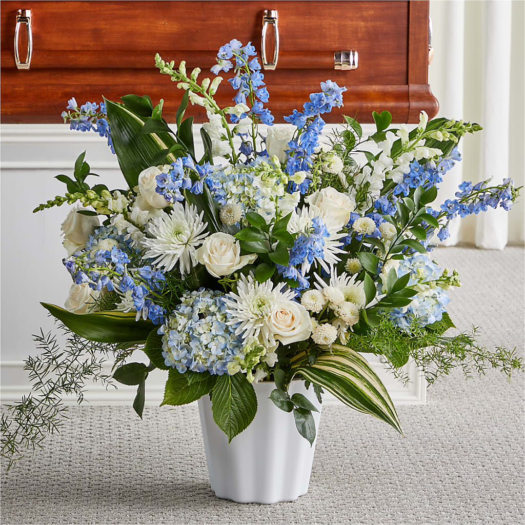 Everlasting Memories Floor Basket – Blossom Street Florist, Lauderhill FL