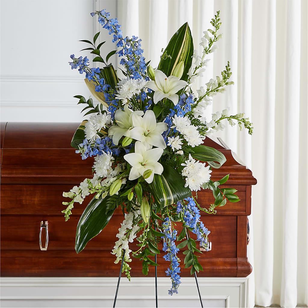 Eternal Impressions Standing Spray – Blossom Street Florist, Lauderhill FL