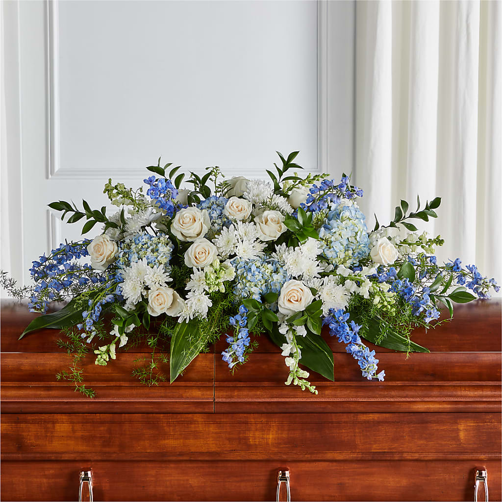 Timeless Essence Casket Spray – Blossom Street Florist, Lauderhill FL