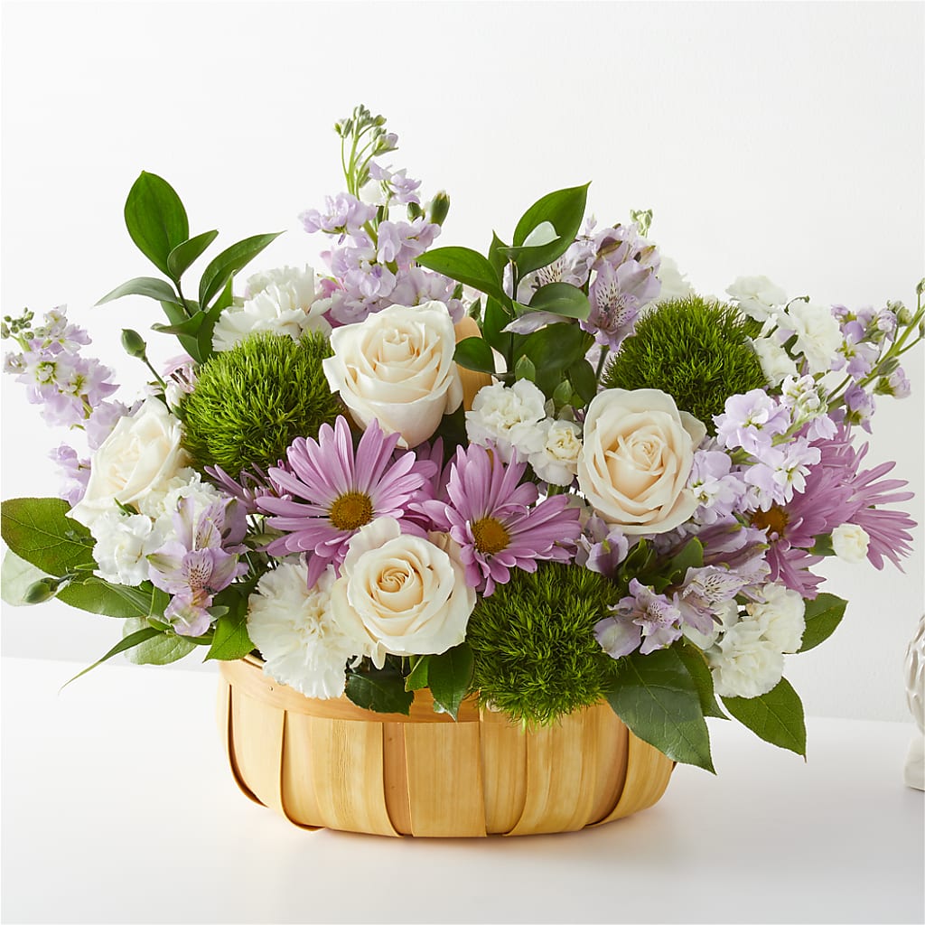 Peace & Love Basket – Blossom Street Florist, Lauderhill FL