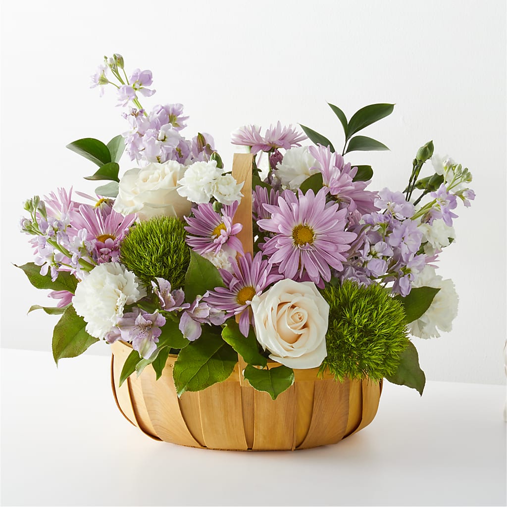 Peace & Love Basket – Blossom Street Florist, Lauderhill FL