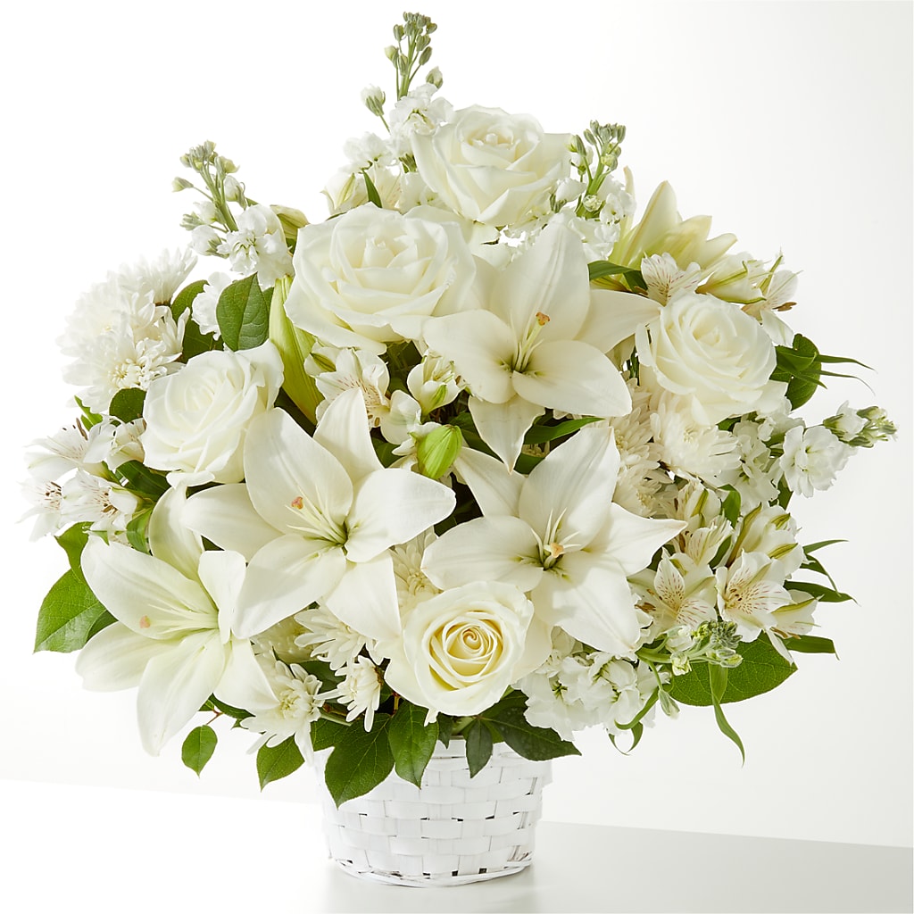 Peaceful Reflections Arrangement – Blossom Street Florist, Lauderhill FL
