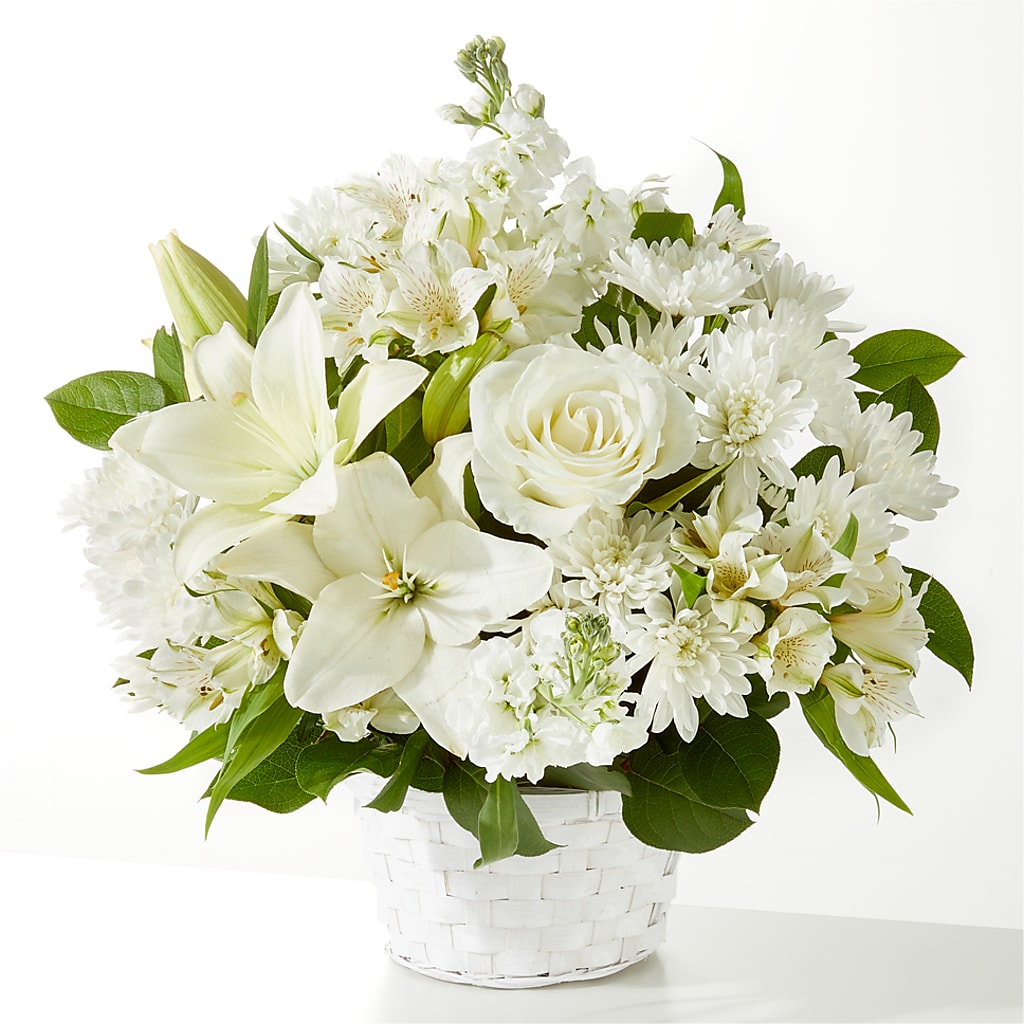 Peaceful Reflections Arrangement – Blossom Street Florist, Lauderhill FL