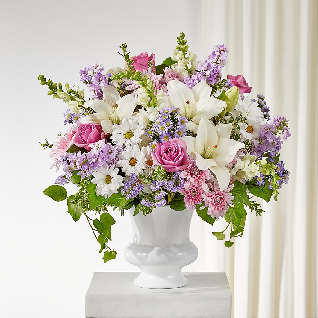 Remarkable Life Urn Arrangement – Blossom Street Florist, Lauderhill FL