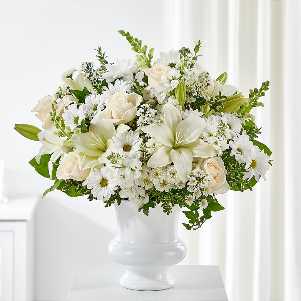 Uplifting Urn Arrangement – Blossom Street Florist, Lauderhill FL