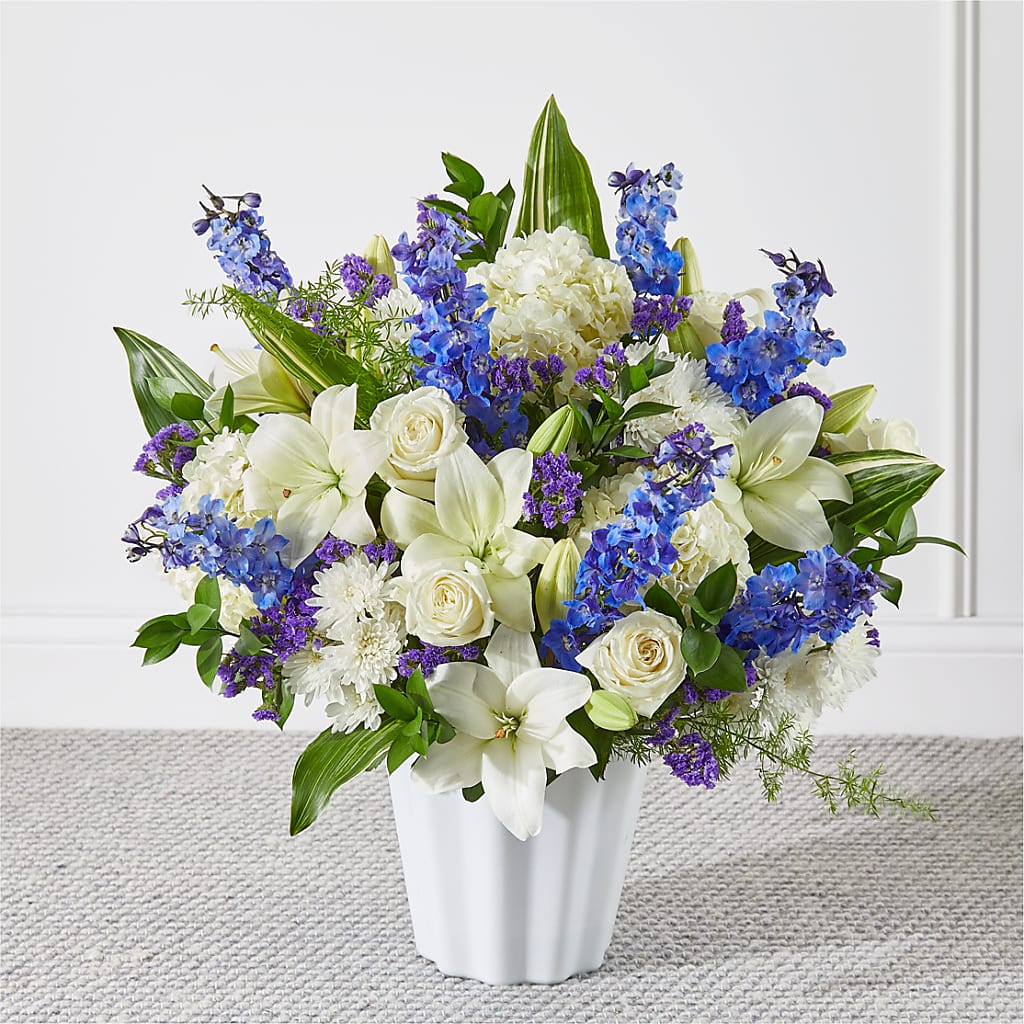 Take Comfort Floor Basket – Blossom Street Florist, Lauderhill FL