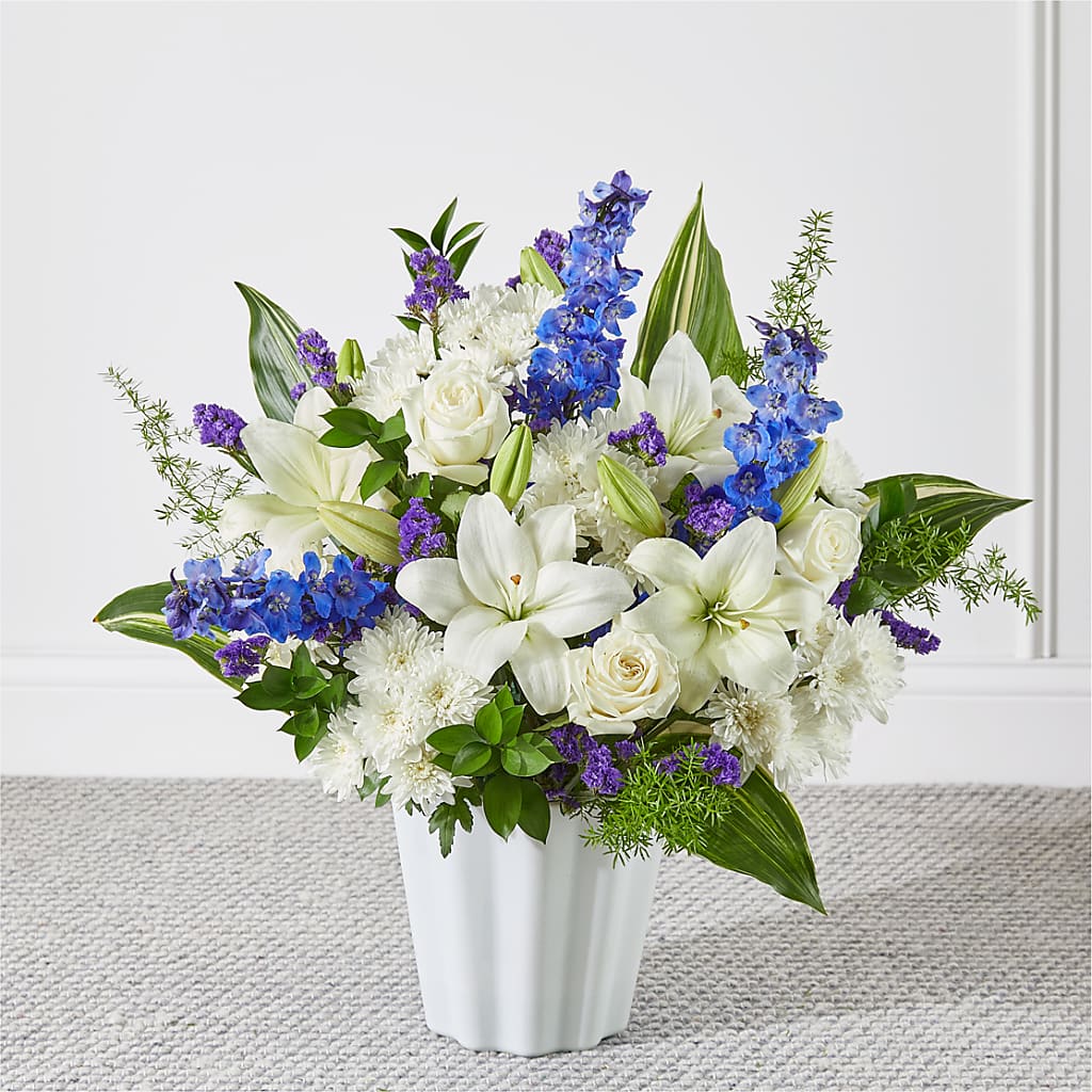 Take Comfort Floor Basket – Blossom Street Florist, Lauderhill FL