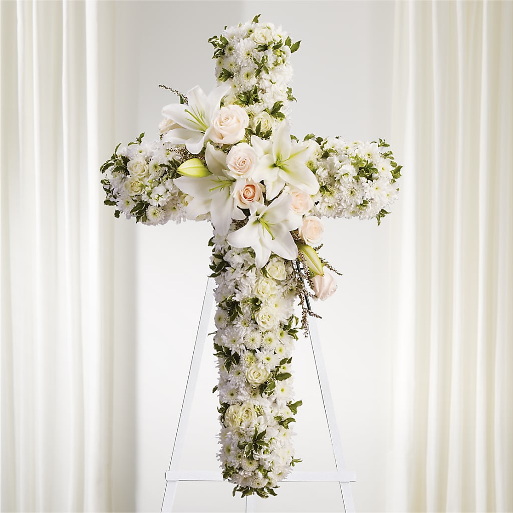 Spiritual Guidance Standing Spray – Blossom Street Florist, Lauderhill FL