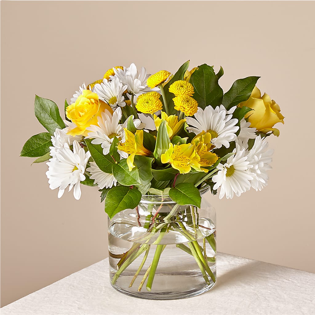 Sunny Sentiments Bouquet – Blossom Street Florist, Lauderhill FL