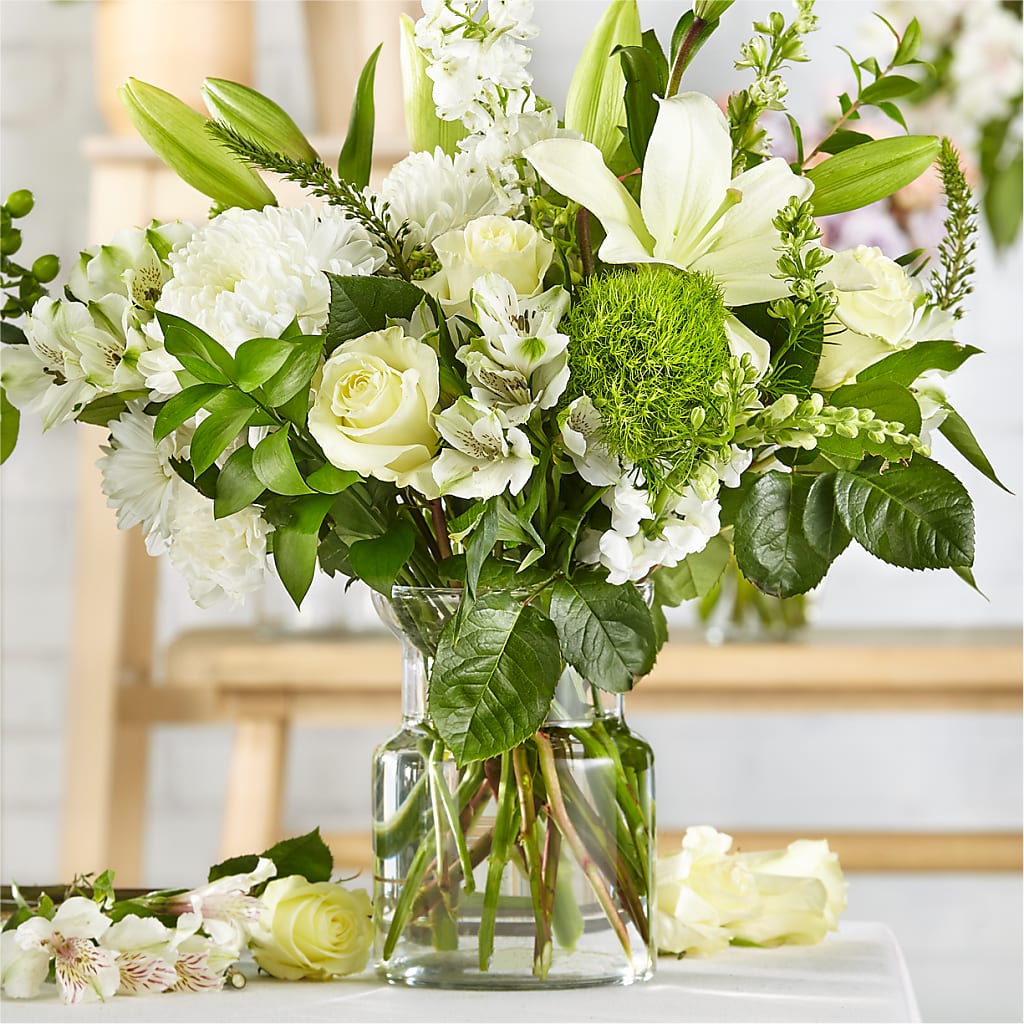 Classic Ivory – A Florist Original – Blossom Street Florist, Lauderhill FL