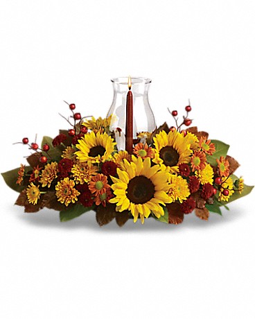 Sunflower Centerpiece – Blossom Street Florist, Lauderhill FL