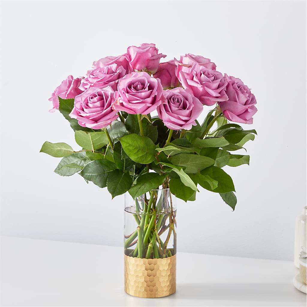 Secret Admirer Lavender Rose Bouquet – Blossom Street Florist, Lauderhill FL