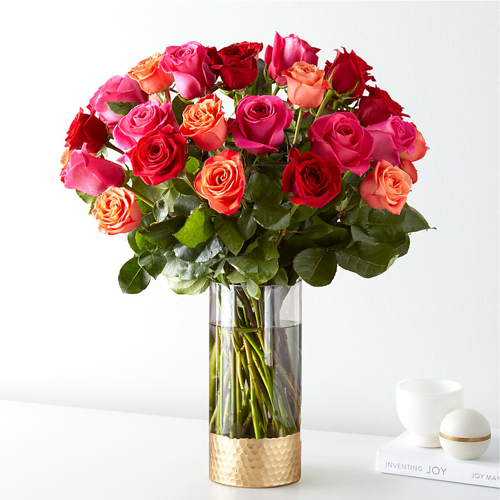 Ever After Rose Bouquet – Blossom Street Florist, Lauderhill FL