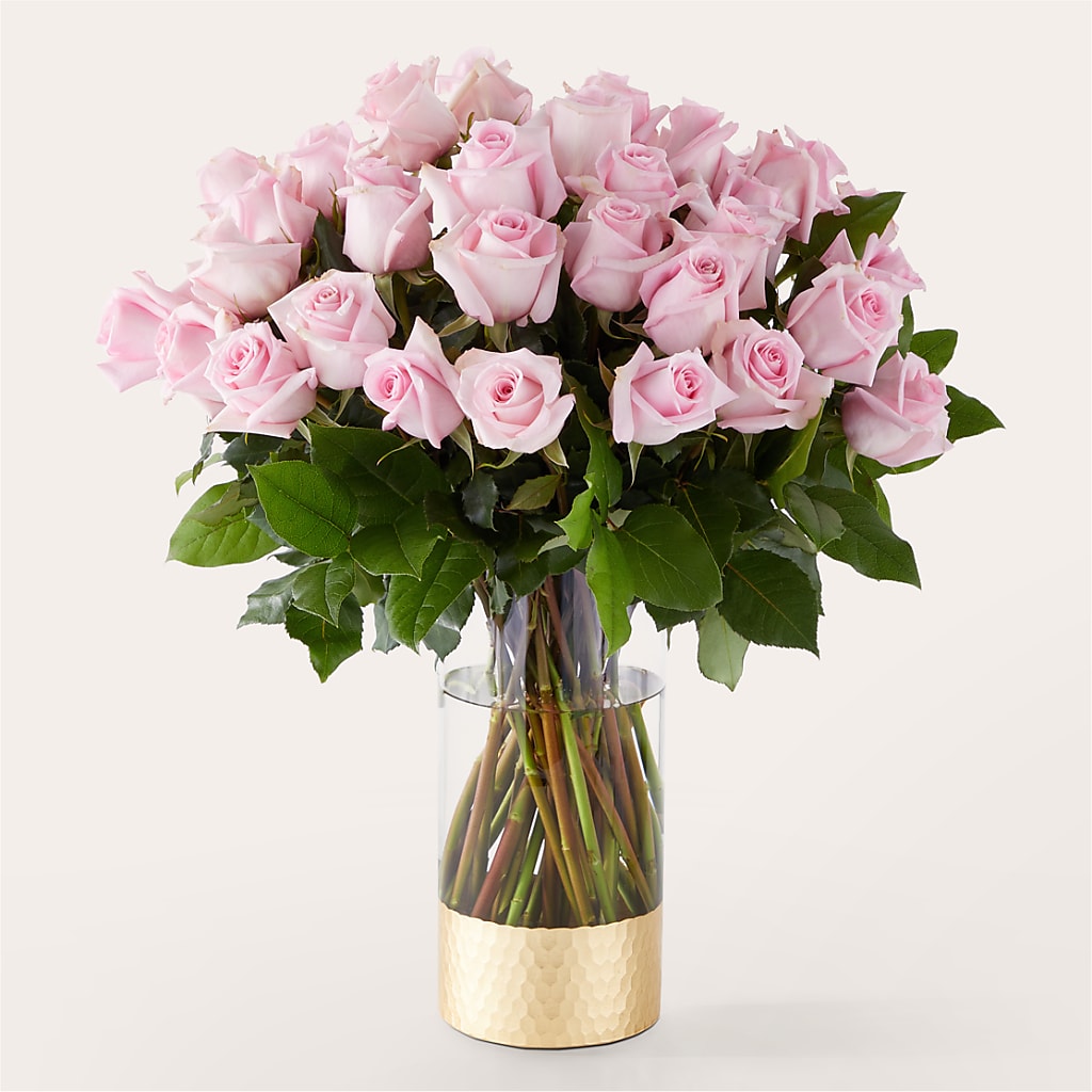 Picture Perfect Pink Rose Bouquet – Blossom Street Florist, Lauderhill FL