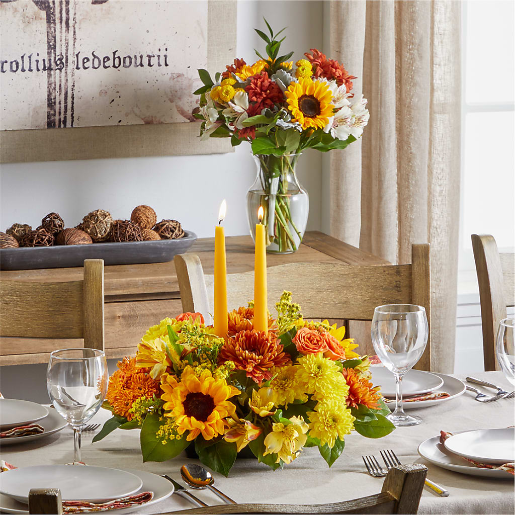 Golden Gathering Bundle – Blossom Street Florist, Lauderhill FL