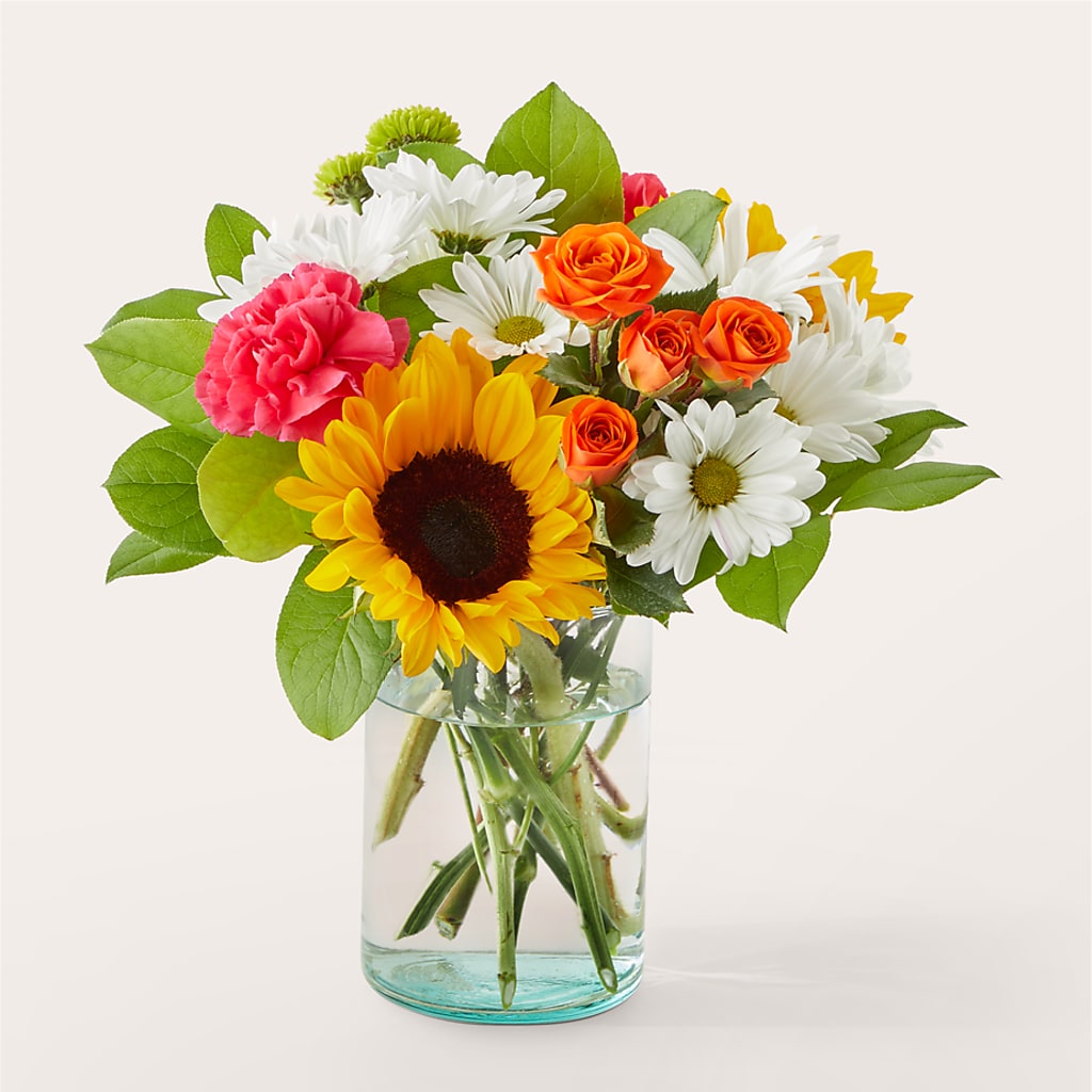 Sun-drenched Blooms Bouquet – Blossom Street Florist, Lauderhill FL