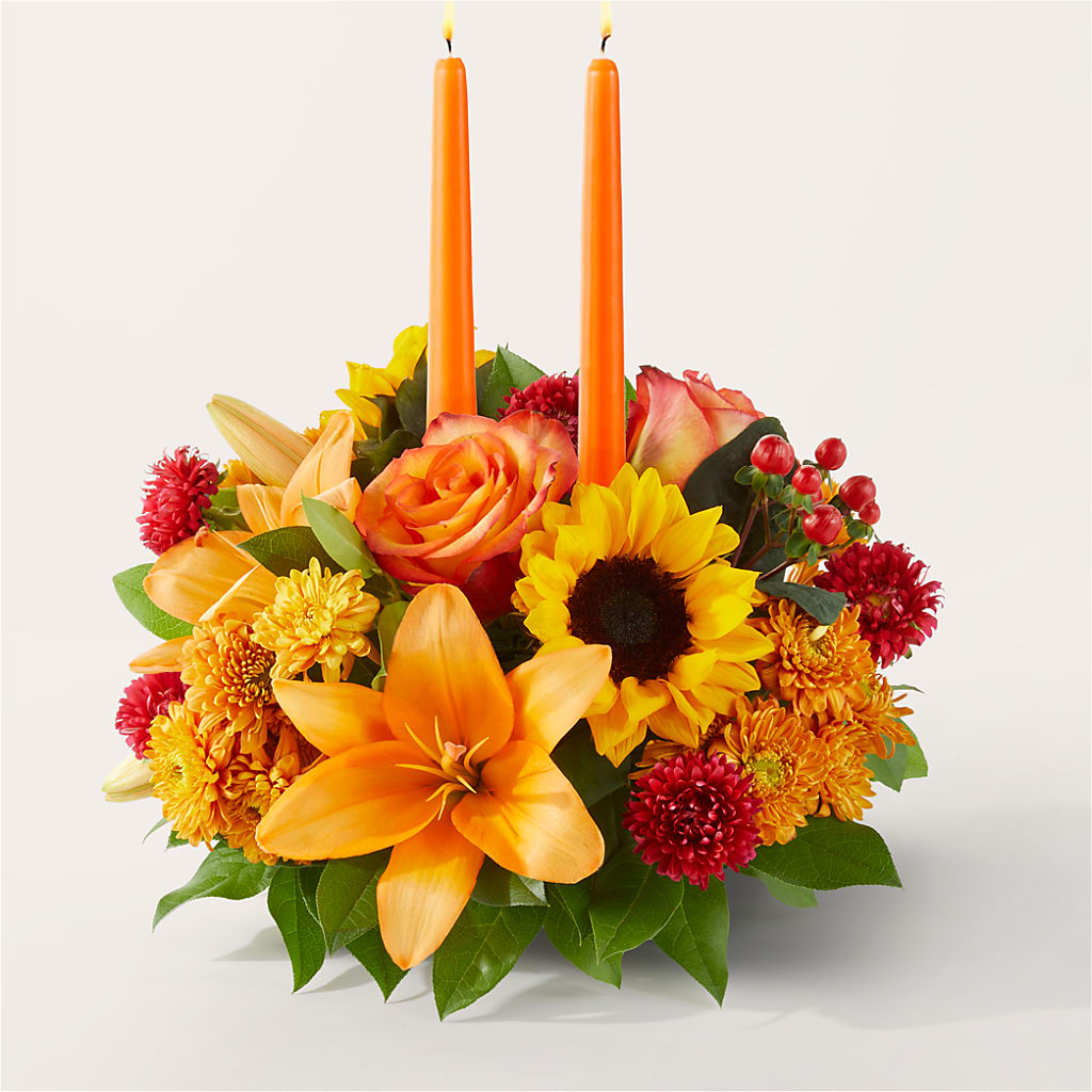 Grateful Centerpiece – Blossom Street Florist, Lauderhill FL